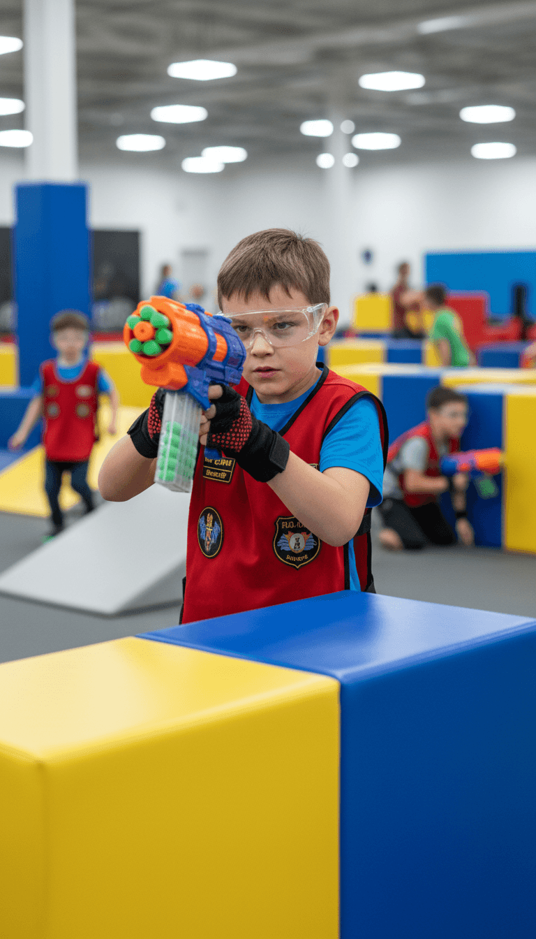 Nerf battle party competition
